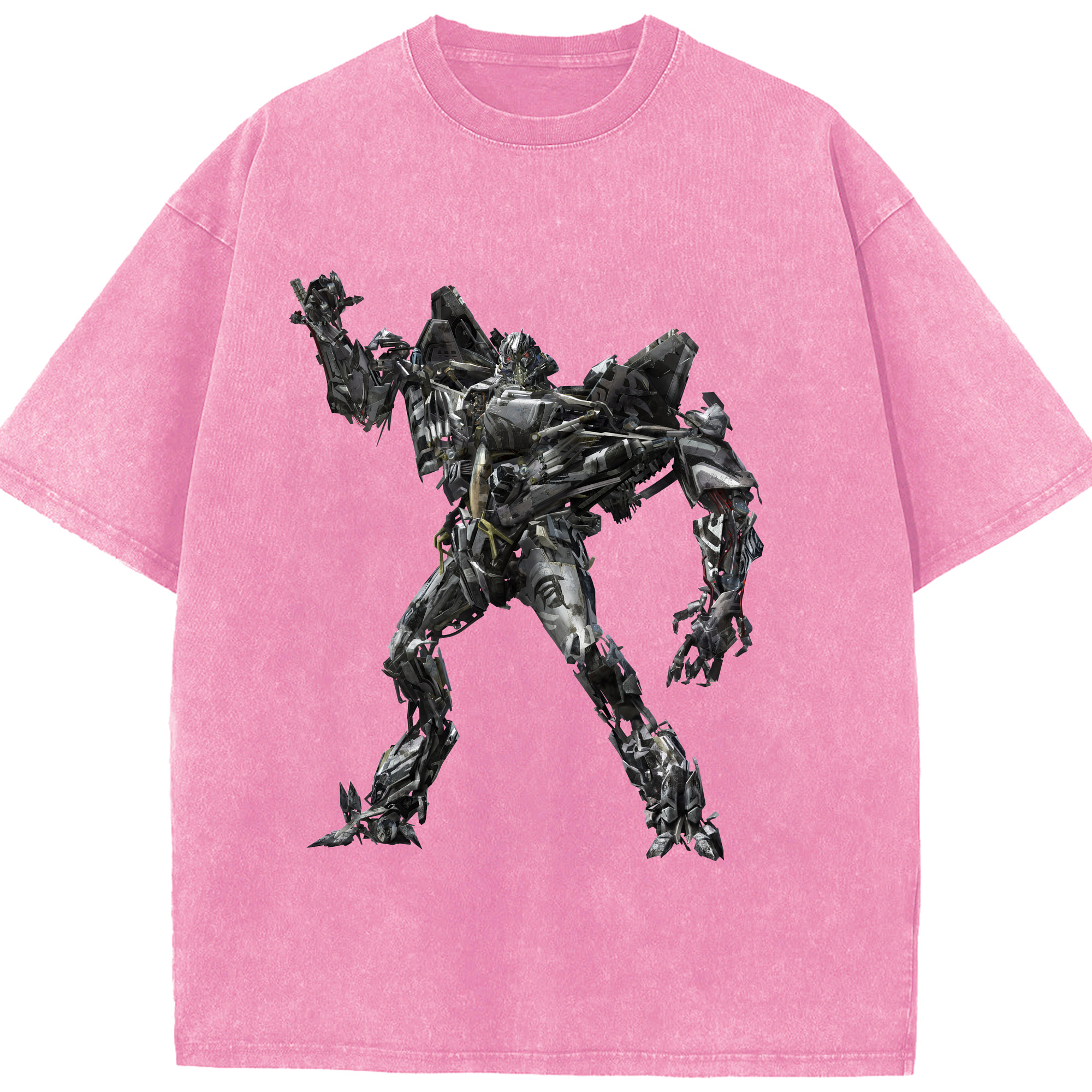 （画像用） Transformers トランスフォーマー 綿100% ヴィンテージ風 半袖Tシャツ（フロントプリント）